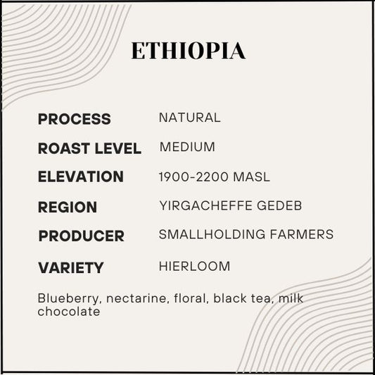 Proem - Ethiopia Yirgacheffe Natural (New!)
