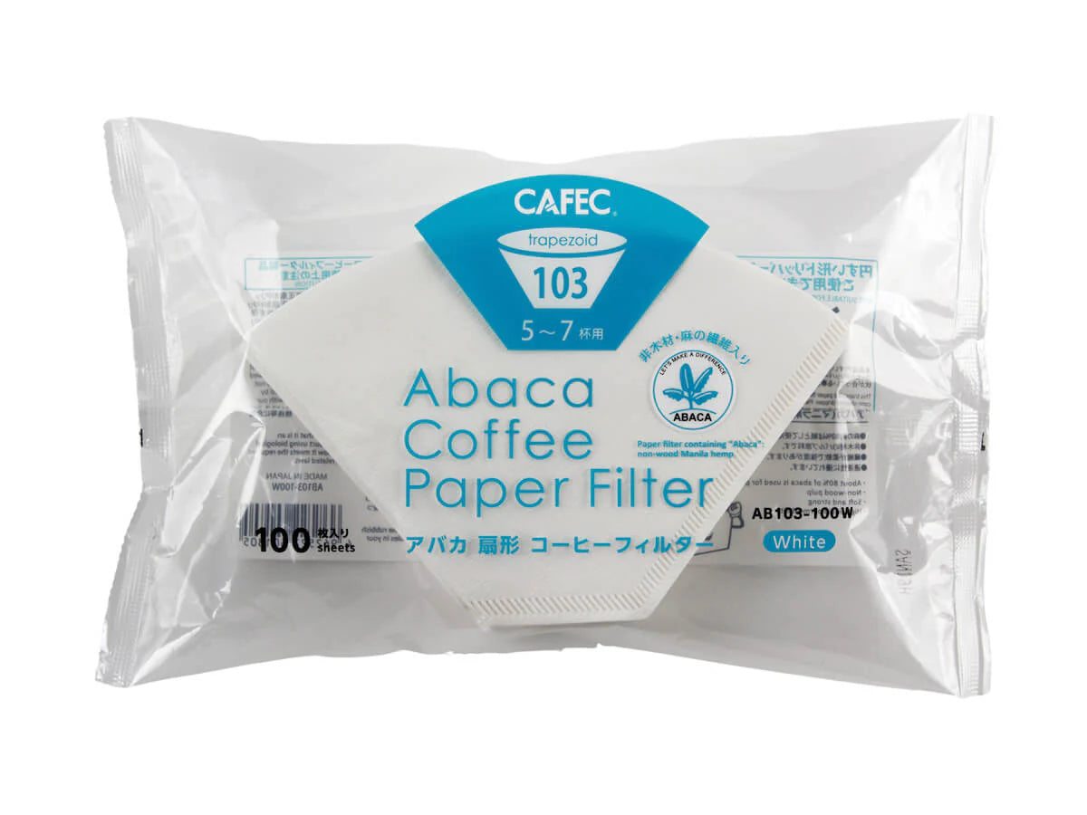 CAFEC | Abaca Trapezoid Paper Filters (100pk)
