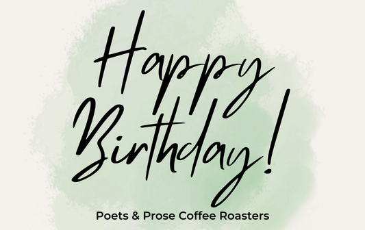 Poets & Prose Coffee Roasters E-Gift Card