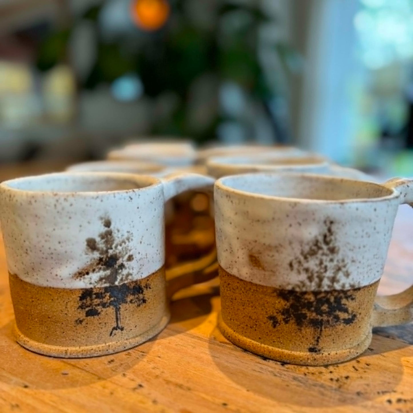 Handmade Stoneware Mug — By My Hippie Dippy Pottery