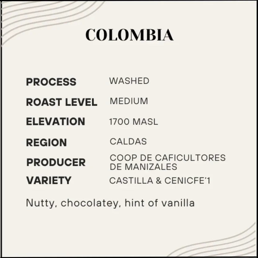 Sonnet - Colombia - Poets & Prose Coffee Roasters
