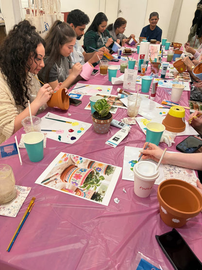 Paint & Coffee: Golden Moon: Acrylic Painting & Gilding Workshop | Nov 21 @ 11 AM
