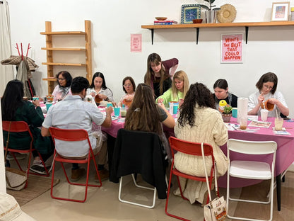 Paint & Coffee: Golden Moon: Acrylic Painting & Gilding Workshop | Nov 21 @ 11 AM