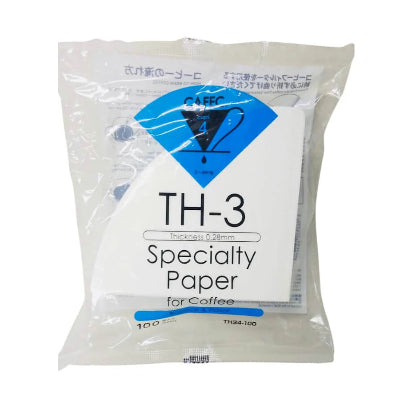 Pack of TH-3 Specialty Paper for Coffee on a white background