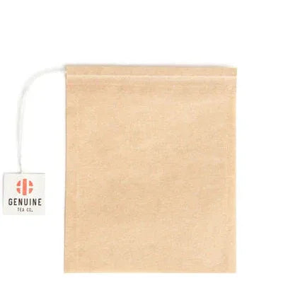 Genuine Tea Bags - Drawstring Tea Bags - Poets & Prose Coffee Roasters