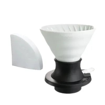HARIO V60-02 SWITCH Immersion Dripper (200ml/6.76oz) (Ceramic) - Poets & Prose Coffee Roasters