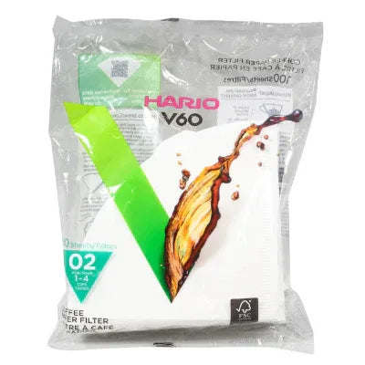 HARIO V60-02 Filters (100-Pack) - Poets & Prose Coffee Roasters