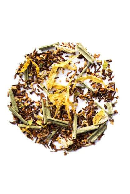 Lemon Ginger Rooibos - Herbal Tea - Poets & Prose Coffee Roasters