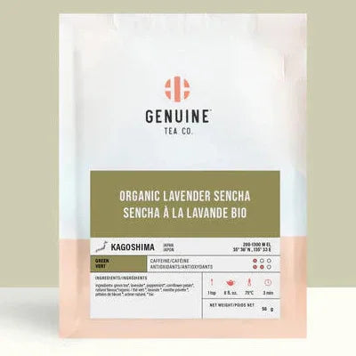 Organic Lavender Sencha - Green Tea - Poets & Prose Coffee Roasters